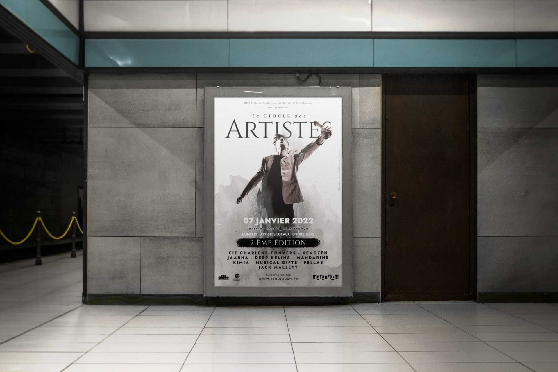 Affiche le Cercle des Artistes