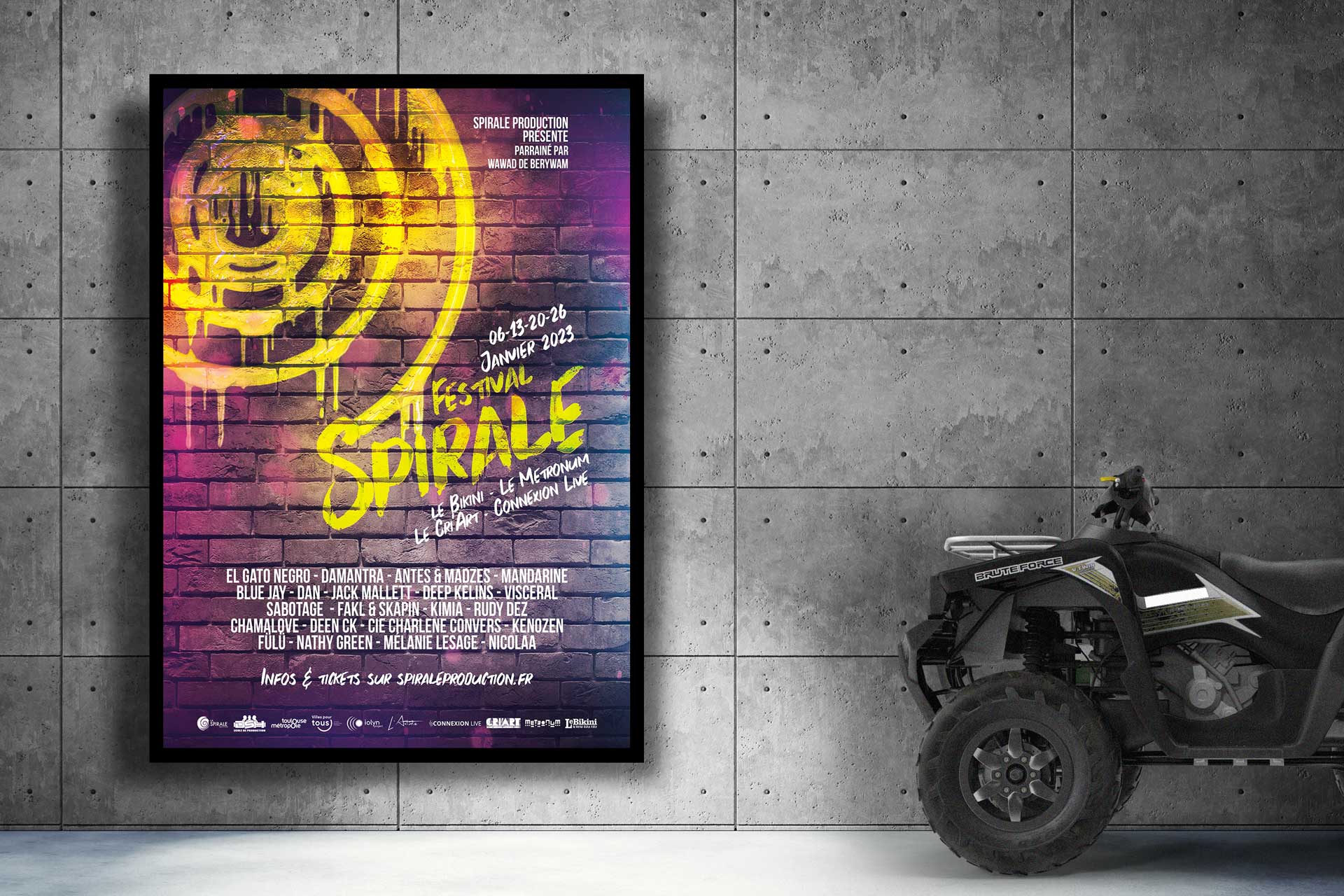 Affiche Festival Spirale