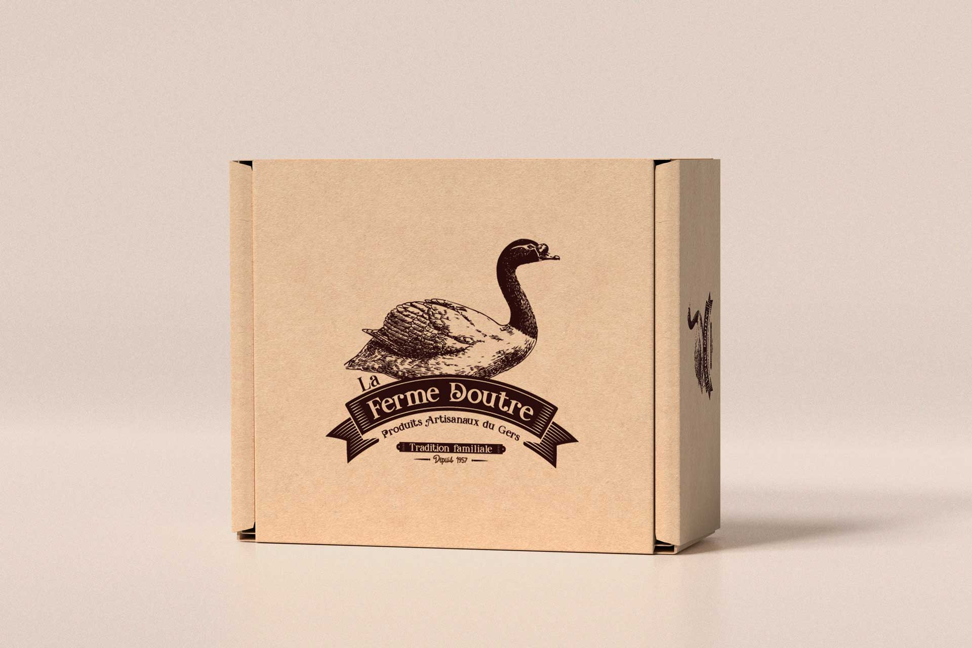 Logotype pour la Ferme Doutre