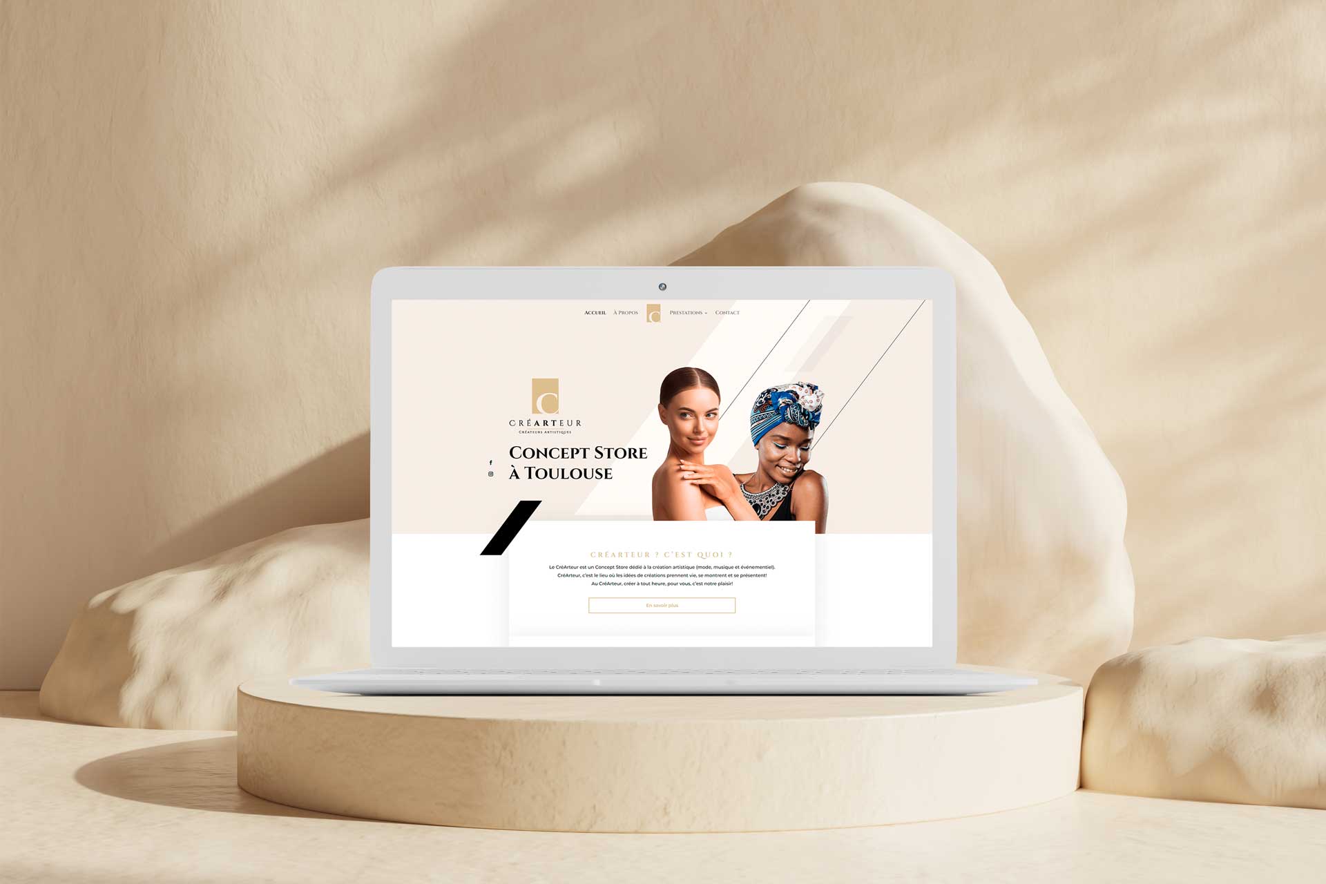 Site Web CréARTeur